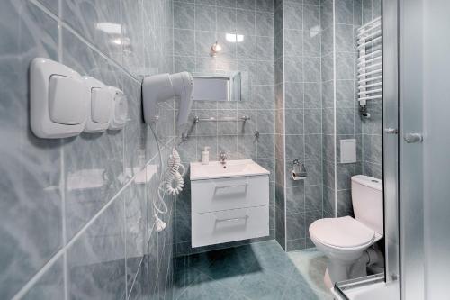 Kúpeľňa v ubytovaní Villa Bluemica