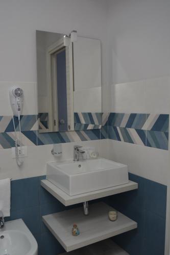 Koupelna v ubytování Bilateral B&B