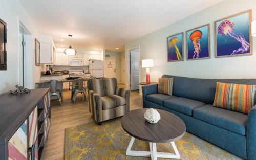 Kuchyň nebo kuchyňský kout v ubytování WorldMark San Diego – Mission Valley