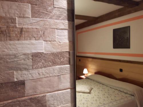 Katil atau katil-katil dalam bilik di Pizzo Del Frate