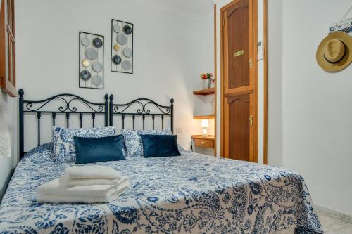 Postel nebo postele na pokoji v ubytování Casa Paco
