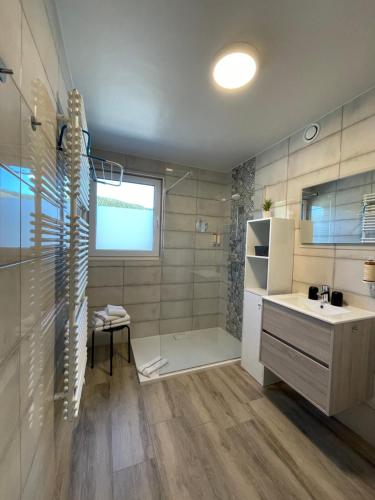 Kuchyň nebo kuchyňský kout v ubytování Penthouse Lebierre