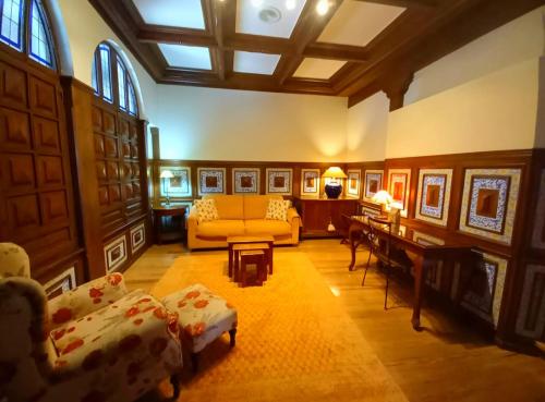 Posezení v ubytování Hotel Eutimio