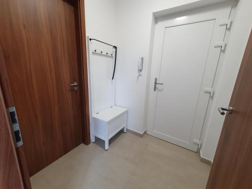 Et badeværelse på Apartmány Pasohlávky