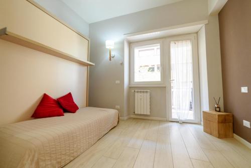 Postel nebo postele na pokoji v ubytování Appartamento Al 138