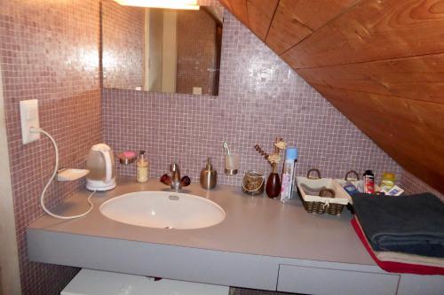 Un baño de Guntli’s family Guesthouse