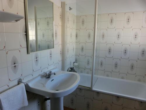 Kúpeľňa v ubytovaní Hotel Can Català