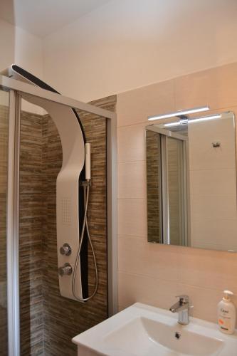 Phòng tắm tại Casa Alma