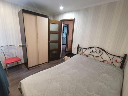 Cama o camas de una habitación en Апартаменты Step