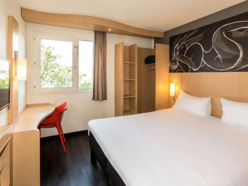 Katil atau katil-katil dalam bilik di ibis Beziers Est Mediterranee A9/A75