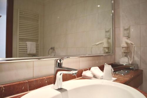 Koupelna v ubytování Hotel Alter Packhof
