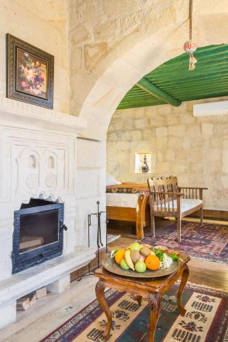 Zona de estar de Cappadocia Minia Cave Hotel