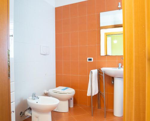 Koupelna v ubytování Appartamento Borgo Peschiere