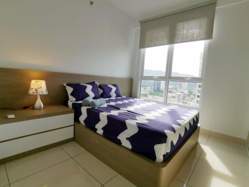 Seaview Mansion One Georgetownにあるベッド