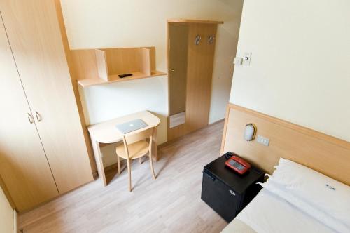 Kuchyň nebo kuchyňský kout v ubytování Hotel Europa