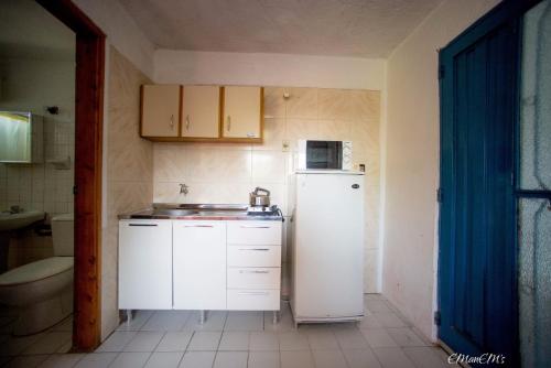 Kuchyň nebo kuchyňský kout v ubytování Apartamentos Oyster
