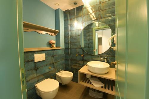 Vonios kambarys apgyvendinimo įstaigoje Çoçja Boutique Hotel