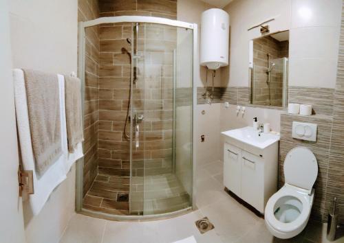 Kylpyhuone majoituspaikassa MK Zlatibor