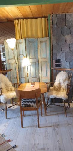 Χώρος καθιστικού στο Woodstock B&B & Studio Apartments