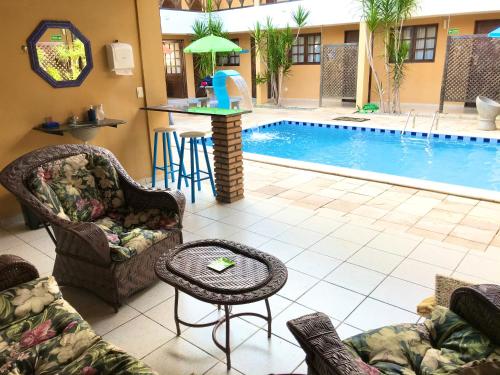 Hồ bơi trong/gần Pousada Paraíso Francês