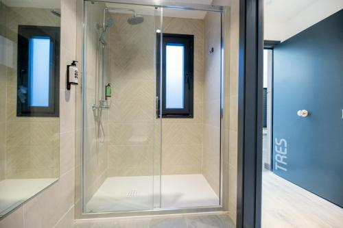 Kúpeľňa v ubytovaní HOTEL IBERUM