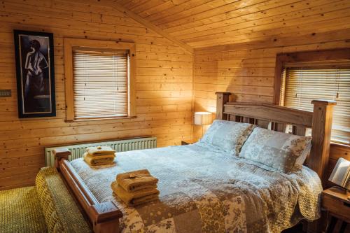 Katil atau katil-katil dalam bilik di Donard Shadow Lodge