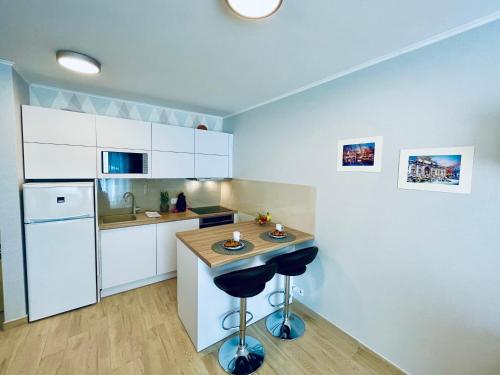 Η κουζίνα ή μικρή κουζίνα στο Kisfaludy Residence
