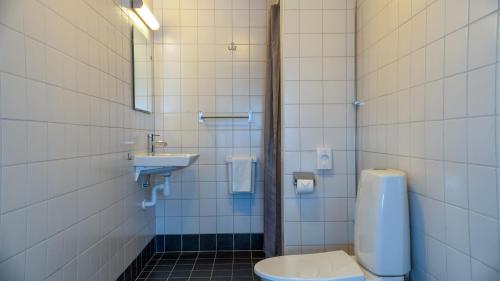 Ett badrum på Le Mat B&B Göteborg City