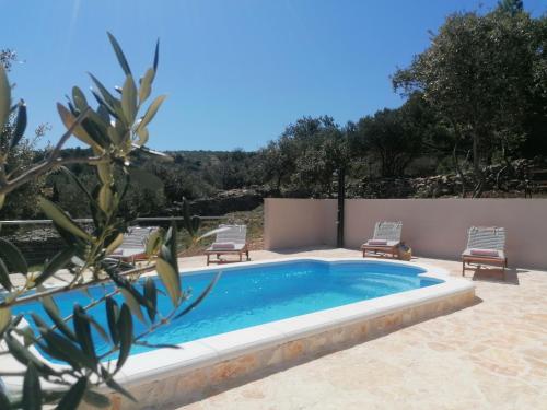 The swimming pool at or close to Secluded Holiday home HERITAGE
