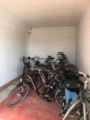 Vélo sur le terrain de l'établissement Gezinsappartement - La Plage - Wenduine zeedijk ou dans les environs