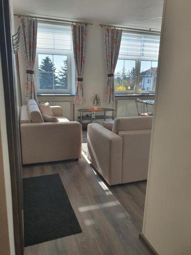 Posezení v ubytování Apartmá na Hané