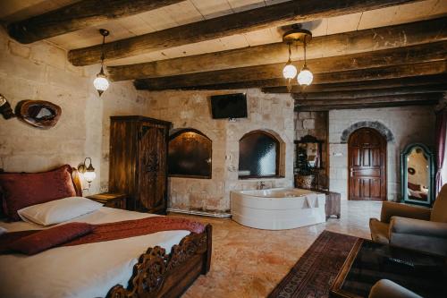 Katil atau katil-katil dalam bilik di Prime Cappadocia Suites