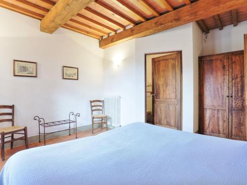 Ένα ή περισσότερα κρεβάτια σε δωμάτιο στο Apartment La Romantica by Interhome