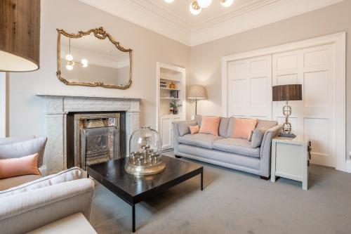 A seating area at No1 Apartments & Bedrooms St Andrews - St Mary's