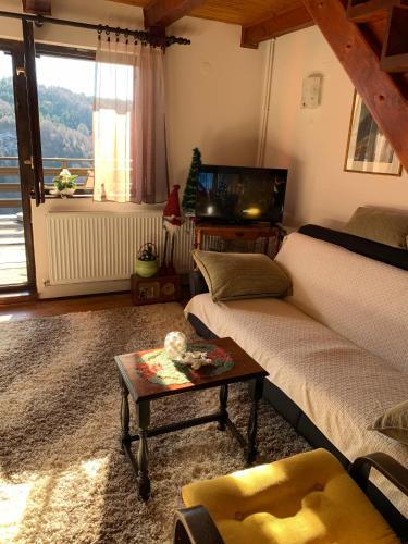 TV a/nebo společenská místnost v ubytování Vikend kuća Čairović