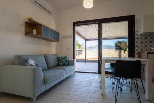 Χώρος καθιστικού στο Elegante Villa tra Mare e Storia