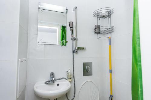Kylpyhuone majoituspaikassa Портхаус