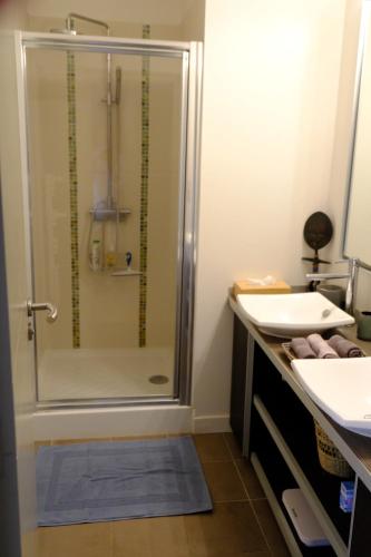 Koupelna v ubytování Le Villemarais, site d'exception