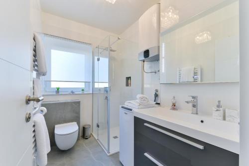 Kúpeľňa v ubytovaní PIA Apartment