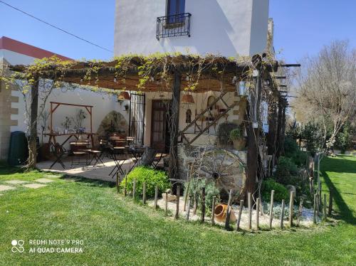 Jardín al aire libre en Masseria li Vecchi