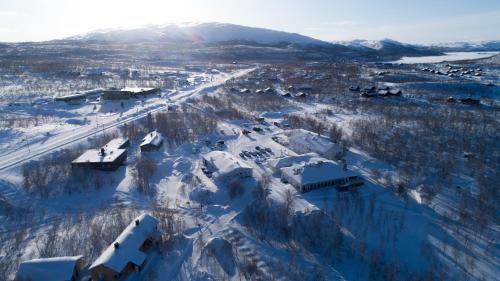 겨울의 Lapland Hotels Kilpis