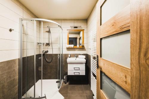 Apartmány Na Soutoku - Březník tesisinde bir banyo