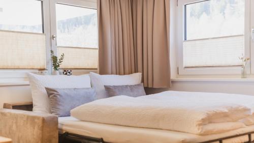 Posteľ alebo postele v izbe v ubytovaní Alpen Apart Stubaital