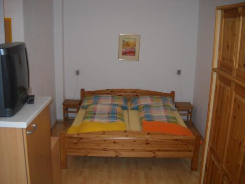 Cama o camas de una habitación en Golf & Ski Appartements Lesak