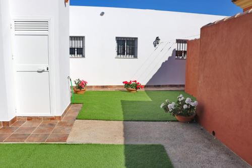 Κήπος έξω από το Chalet Brenes Sol