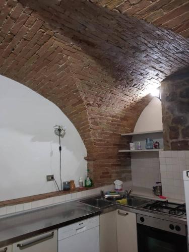 Η κουζίνα ή μικρή κουζίνα στο Casa Cavaliere