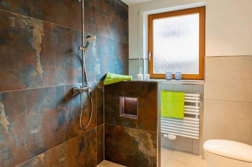 Koupelna v ubytování Appartement Bergsonne
