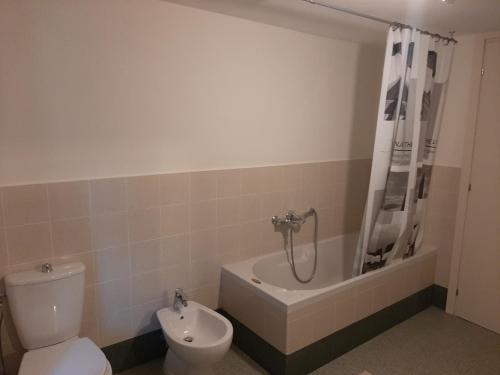 Koupelna v ubytování B&B Principe Calaf 3