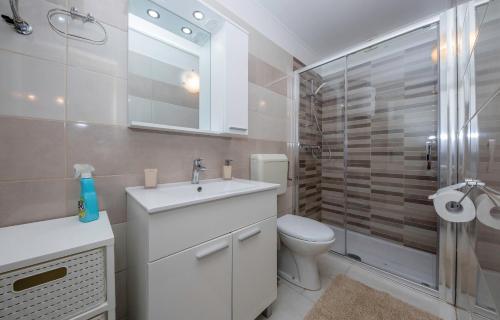Koupelna v ubytování House Predrag