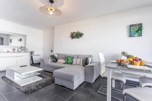 Χώρος καθιστικού στο Appartement tout confort - Pau Nord